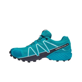 SALOMON Speedcross 4 4 Gt Cushioning Anti-Slip And Wear-Resistant Low-Top Outdoor Shoes Women's Blue