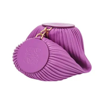 LOEWE Bracelet Napa Lambskin 3-in-1 Shoulder Bag Women's Bright Purple
