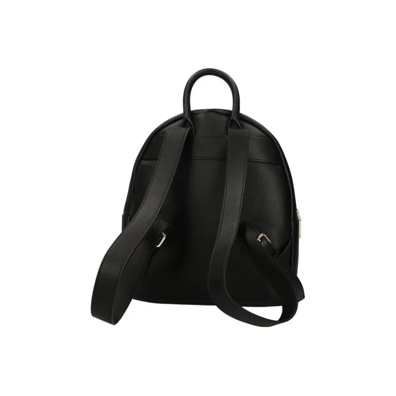 LOVE MOSCHINO Polyurethane Backpack Women's Black-1