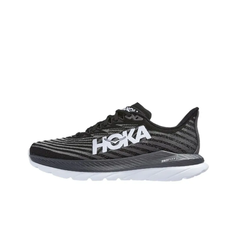 HOKA ONE ONE Mach 5 Black Castlerock Grey-0