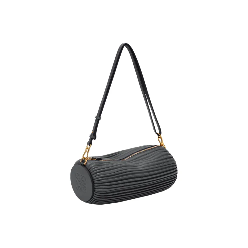 LOEWE Bracelet With Cow Leather And Sheepskin Wrist Bag, Shoulder Bag Trumpets Women's Black-0