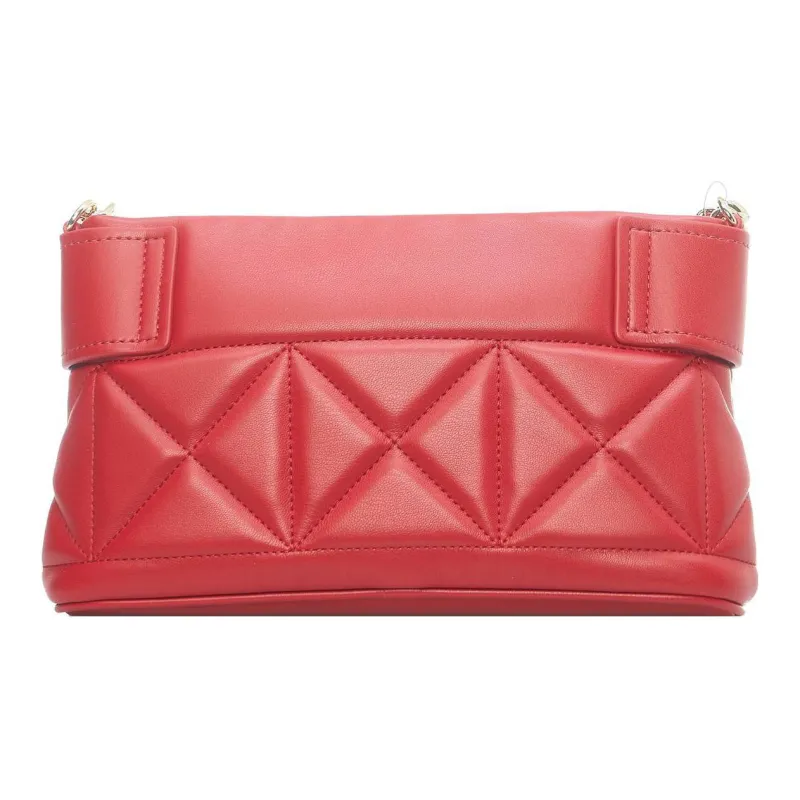 MOSCHINO Quilting Shoulder Bag Women's Red-2