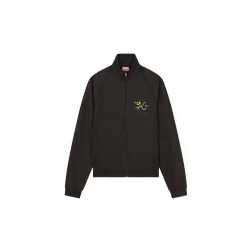 KENZO Tiger Tail Series Jackets Men Black