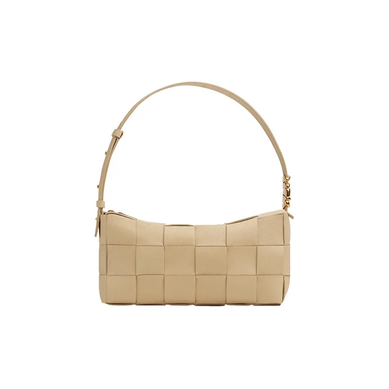 Bottega Veneta Brick Cassette Shoulder Bag Porridge-2