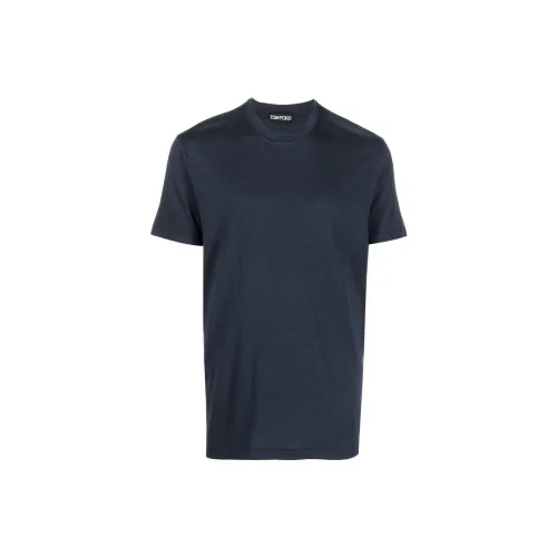 TOM FORD T-Shirts Men Blue