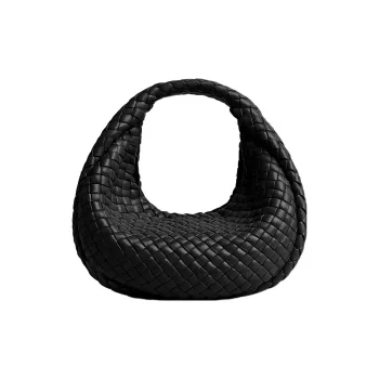 Bottega Veneta PaddedJODIE Sheepskin Handbag Women's Black