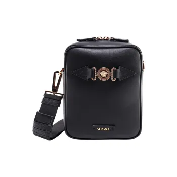 VERSACE Medusa Zipped Messenger Bag