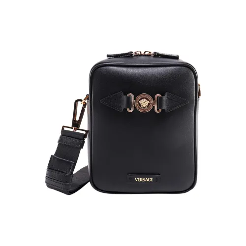 VERSACE Medusa Zipped Messenger Bag