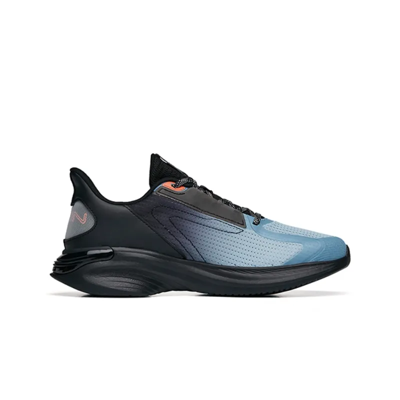 Anta CITY Fifth Generation Cushioning Anti-Slip Wear-Resistant Breathability Low-Top Running Shoes Men's Blue Black-1
