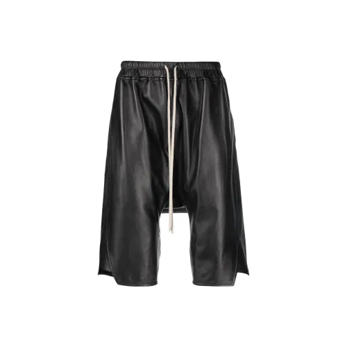 RICK OWENS Casual Shorts Men Black