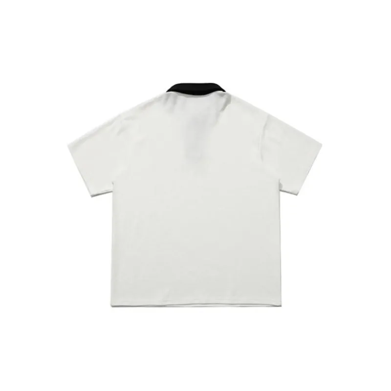GROOL SS22 Polo Collar Fitted Straight Short-Sleeved Polo Shirt Unisex-6
