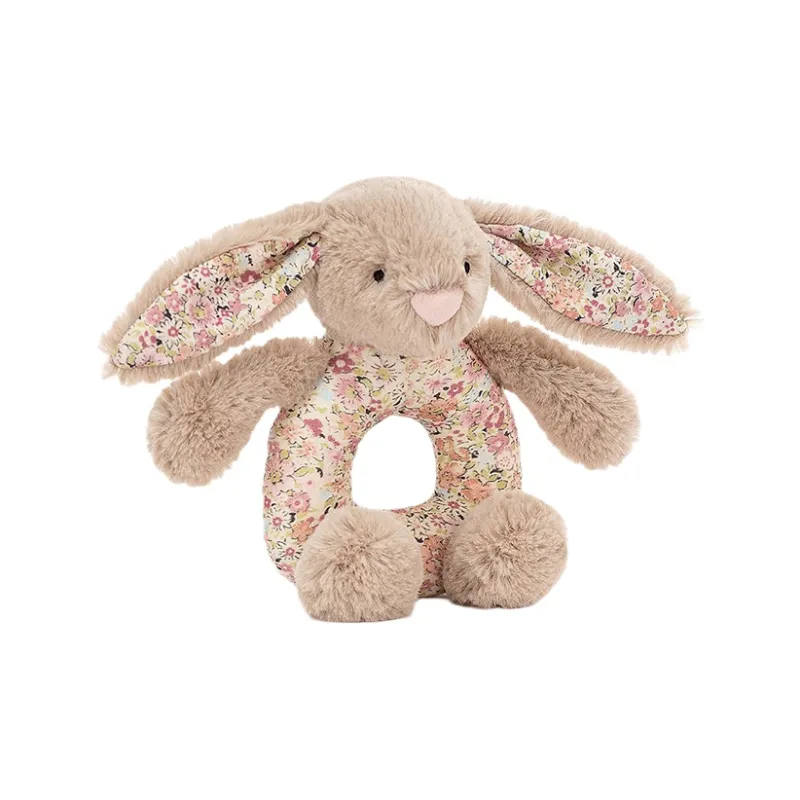JELLYCAT Blossom Bea Beige Bunny Grabber Stuffed Animal-0