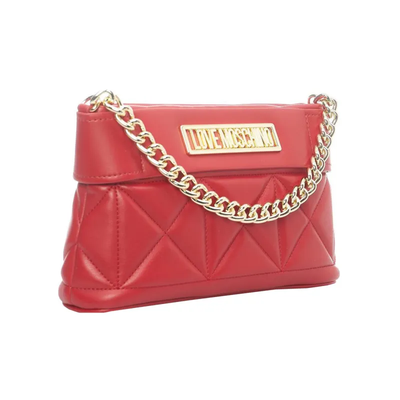 MOSCHINO Quilting Shoulder Bag Women's Red-1