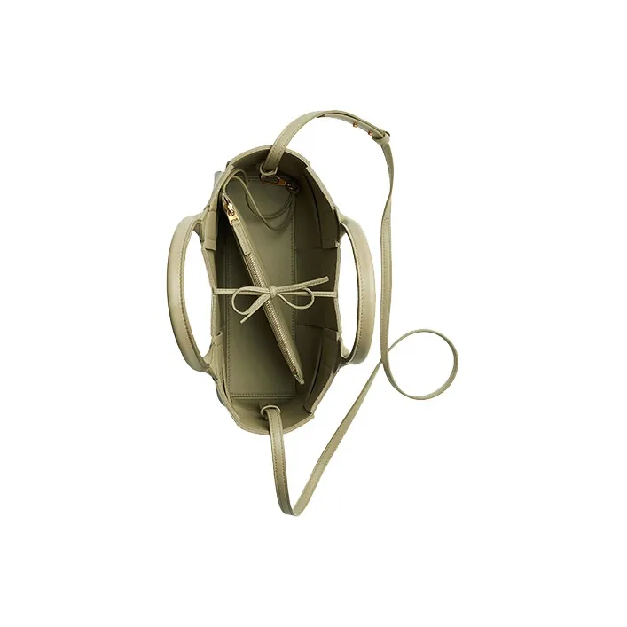 Bottega Veneta Arco Tote Mini Travertine-2