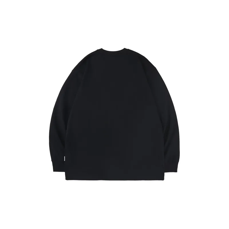 FPA AIXINFENHONGBAO Long-Sleeved T-Shirt Unisex Black-1