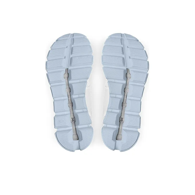 On Running Cloud 5 White Chambray Women's-5