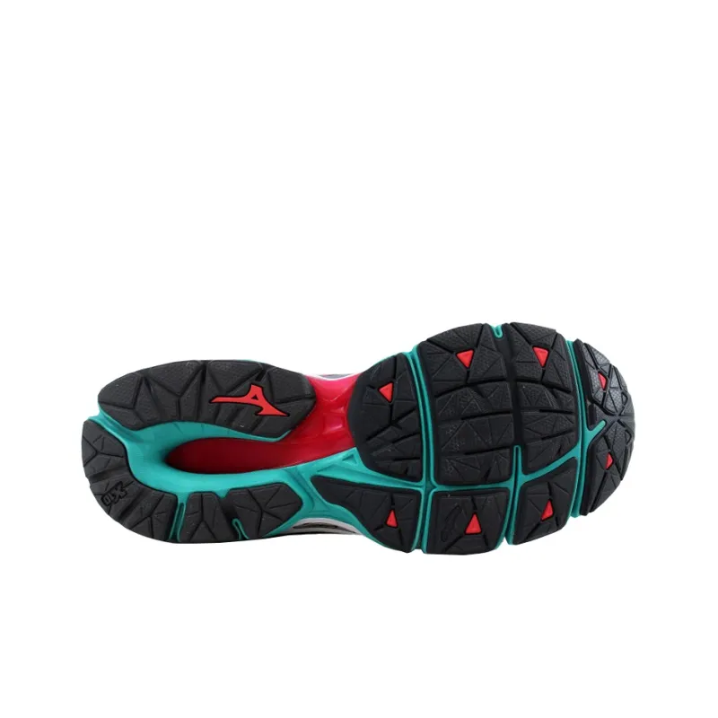 Mizuno Wave Horizon Silver/Diva Pink Turquoise Women's-4