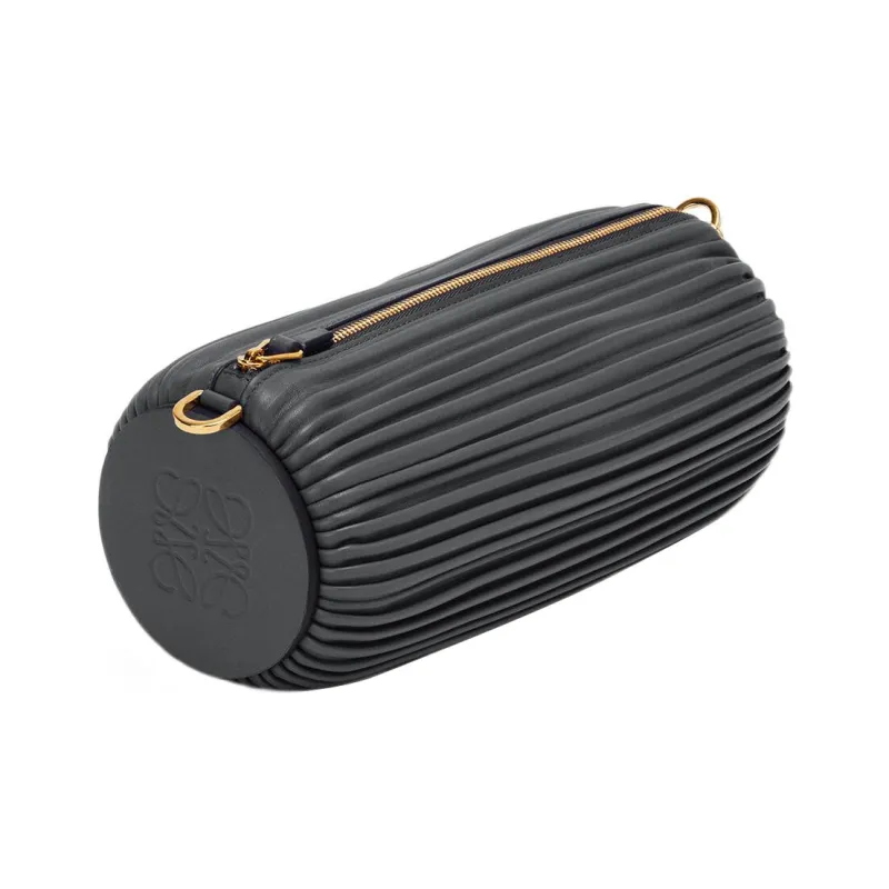 LOEWE Bracelet With Cow Leather And Sheepskin Wrist Bag, Shoulder Bag Trumpets Women's Black-1