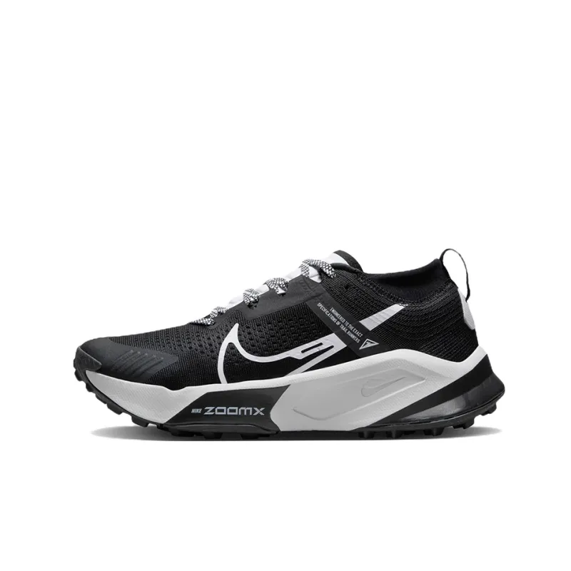 Nike ZoomX Zegama Trail Black White Women's-0