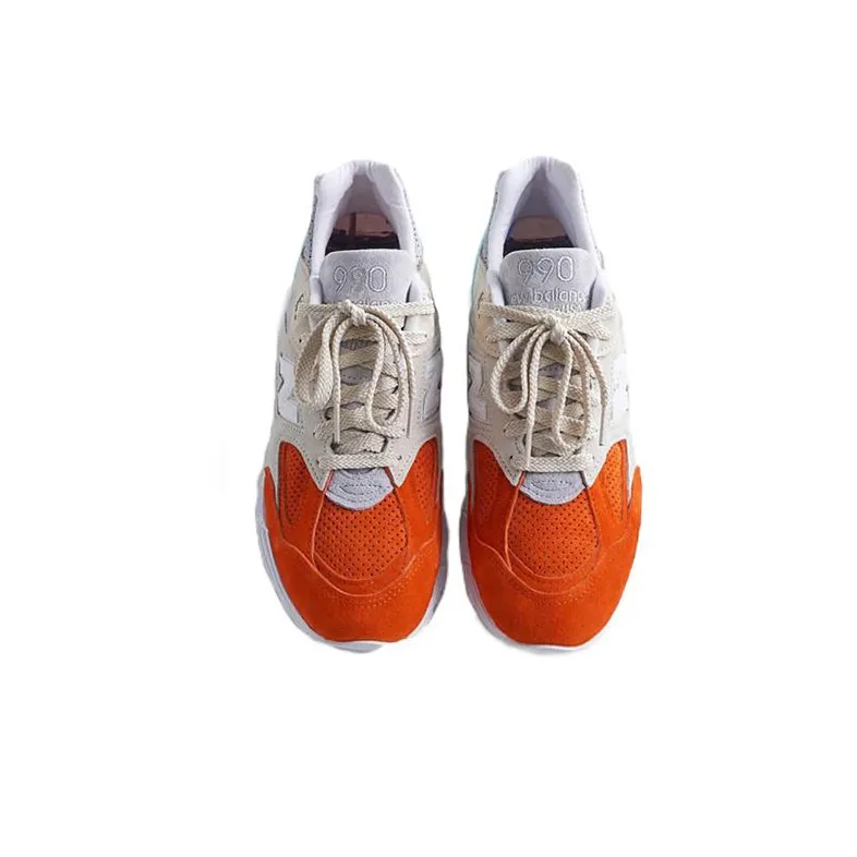 New Balance 990v2 Kith Cyclades Without Socks-3