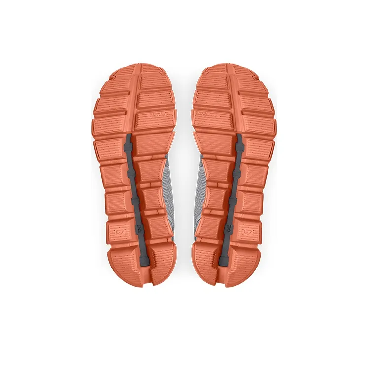 On Running Cloud 5 Zinc Grey CanyOn Orange-5