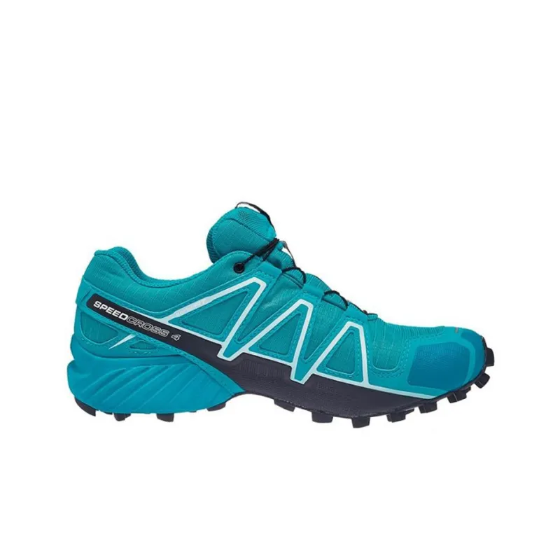 SALOMON Speedcross 4 4 Gt Cushioning Anti-Slip And Wear-Resistant Low-Top Outdoor Shoes Women's Blue-1