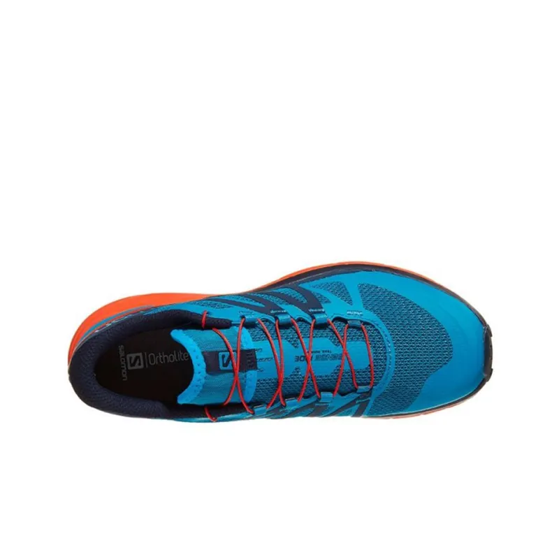 SALOMON Sense Ride 4 Low-Top Outdoor Shoes Red Blue-3