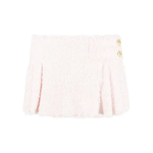 BALMAIN Casual Short Skirts Women's Pink