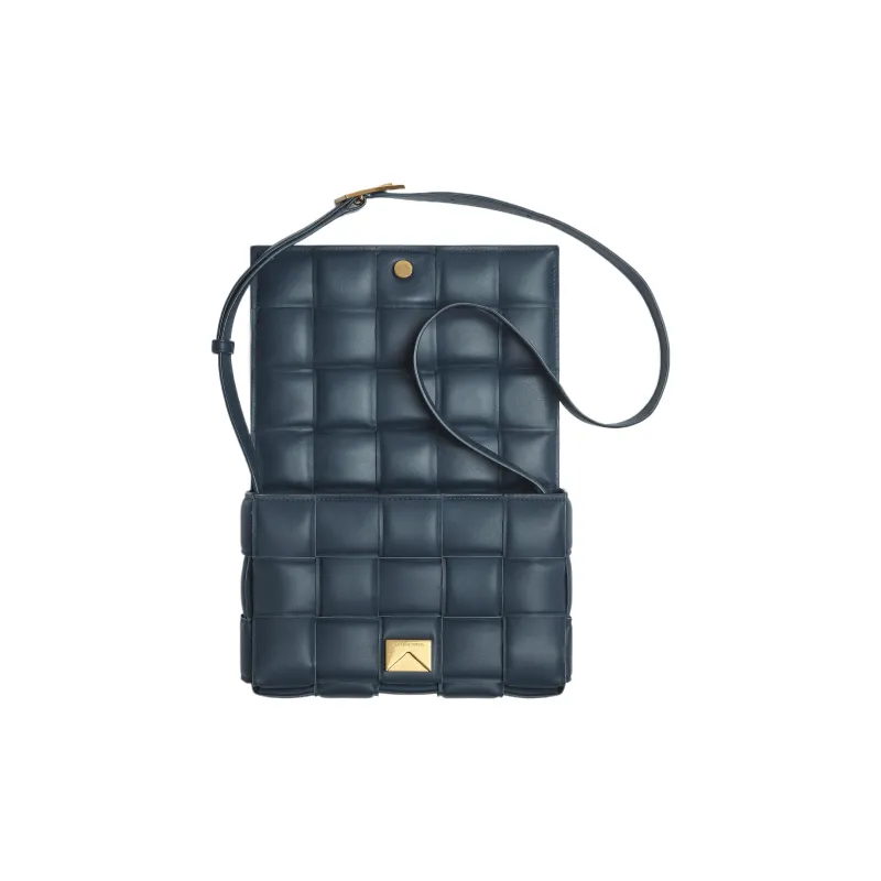 Bottega Veneta Padded Cassette Deep Blue-3