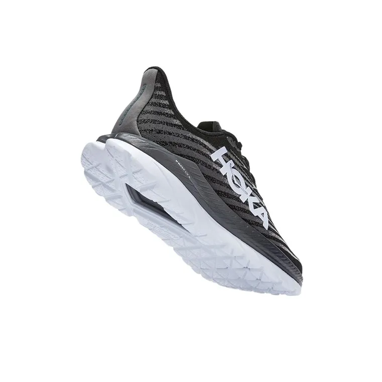 HOKA ONE ONE Mach 5 Black Castlerock Grey-4