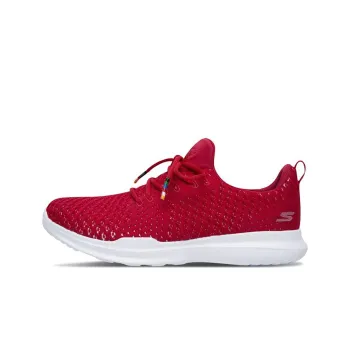 Skechers Go Run Mojo Cushioned Anti-Slip Wear-Resistant Breathable Lightweight Low-Top Running Shoes Women's Red