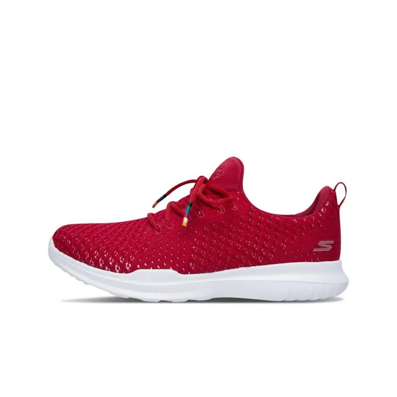 Skechers Go Run Mojo Cushioned Anti-Slip Wear-Resistant Breathable Lightweight Low-Top Running Shoes Women's Red-0