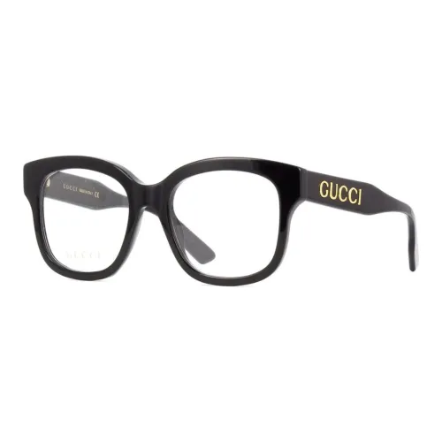 GUCCI Eyeglass Frames Unisex Black