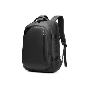 OUTWALK Oxford Laptop Backpack Regular Men's Black