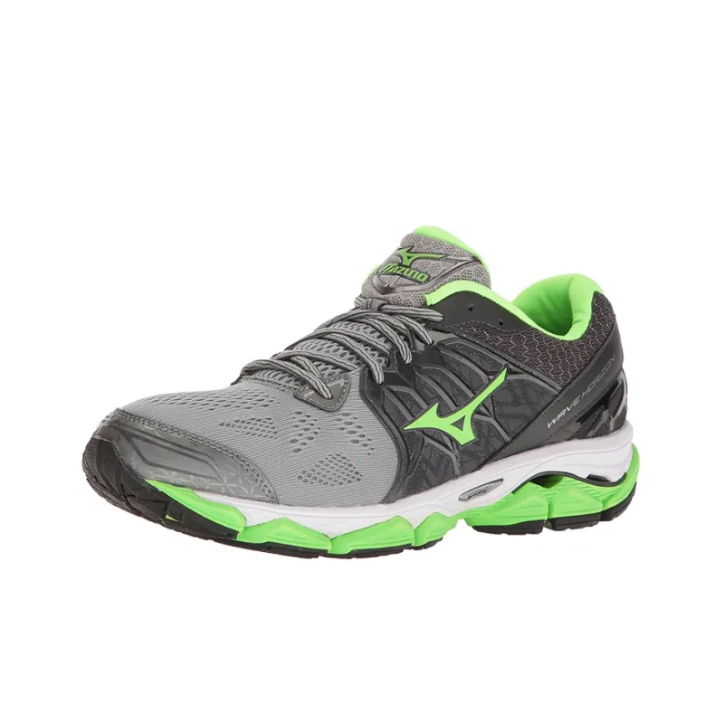 Mizuno Wave Horizon 5 Low Tops Lightweight Gray Green-2