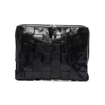 Bottega Veneta Intrecciato Zipped Briefcase