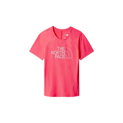 THE NORTH FACE T-Shirts Women's Red