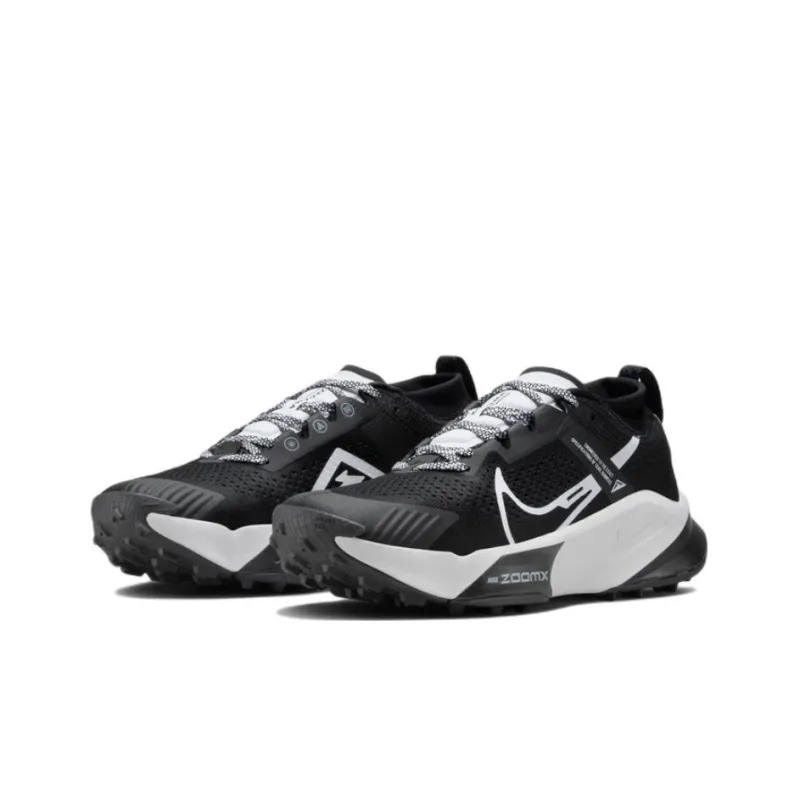 Nike ZoomX Zegama Trail Black White Women's-2