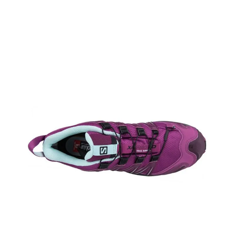 SALOMON XA PRO 3D Xa Pro 3d Gt Anti-Slip Wear-Resistant Low-Top Outdoor Shoes Women's Purple-2