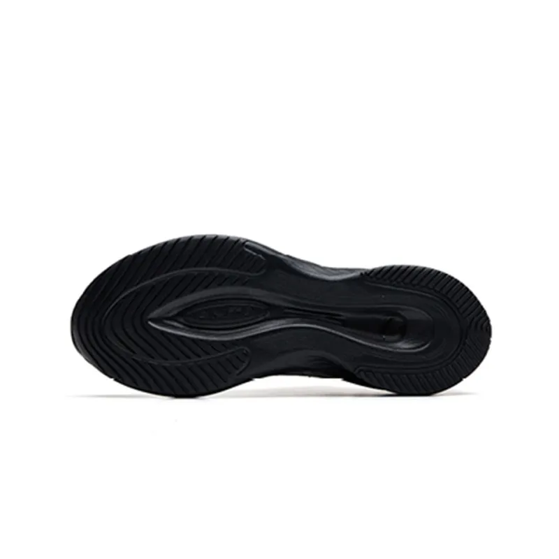 Anta Running Collection Cushioning Anti-Slip And Wear-Resistant Low-Top Running Shoes Women's Black Gray Red-5