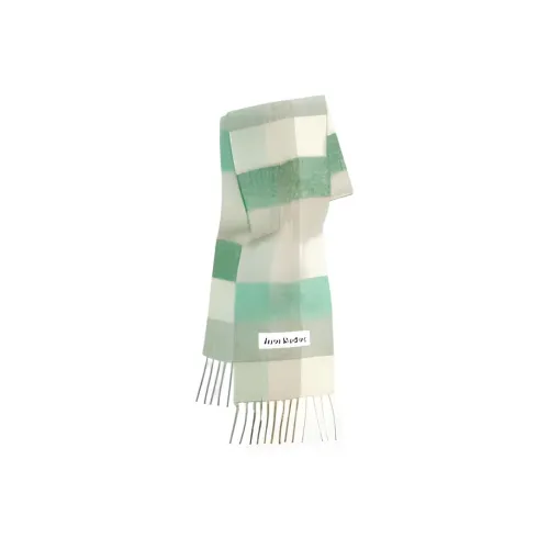 Acne Studios Knit Scarves Unisex Green