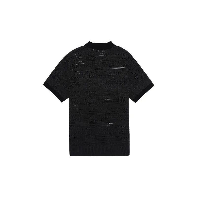 LI NING 1990 Polo Shirts Men Black-1