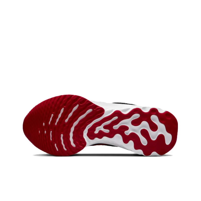 Nike React Infinity Run Flyknit 3 Blasck University Red Women's-5