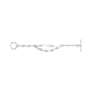 HERMES Bracelets Unisex Silver