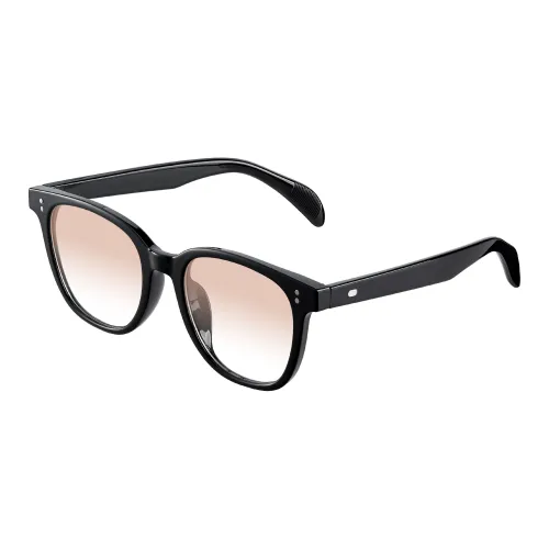 ENFANTIN Sunglasses Unisex Black Frame Gradient Tea-Colored Lenses