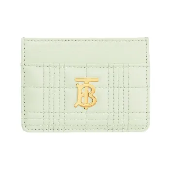 Burberry Lola Lola Bag Sheepskin Card Holder Women's Candy Color/Pistachio Green/Light Green