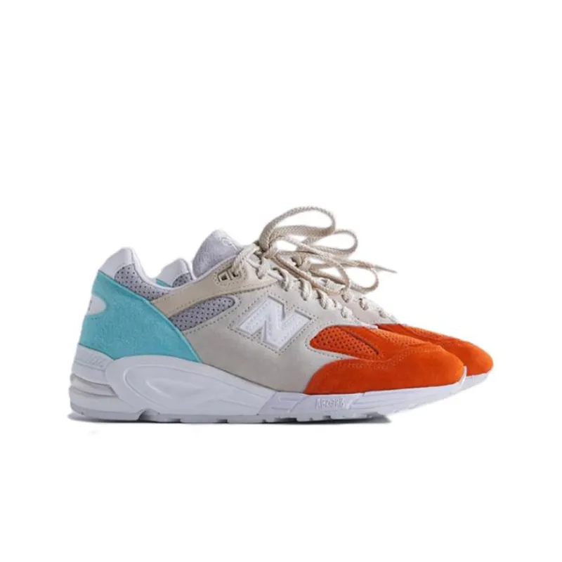 New Balance 990v2 Kith Cyclades Without Socks-2