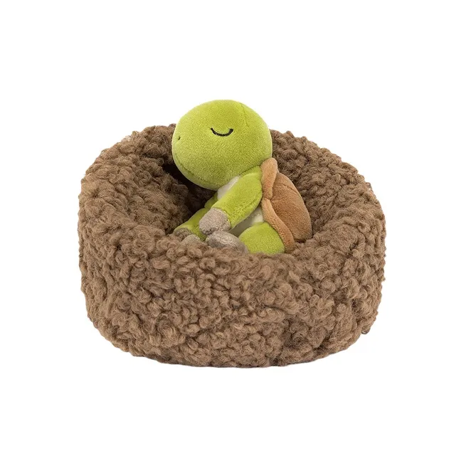 JELLYCAT Hibernating Tortoise Stuffed Animal-1