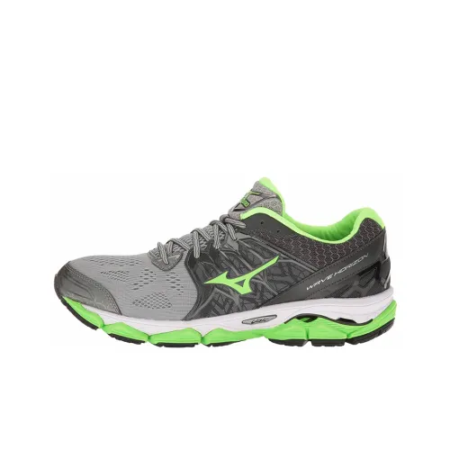 Mizuno Horizon 5 Running Shoes Men Low-Top Gray/Green