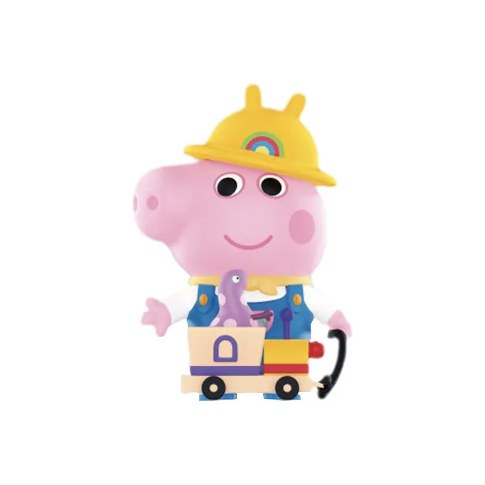 POP MART Piglet Peppa Pig Playtime Collection Blind Box Products Single Mystery Box/2 Mystery Boxes-1